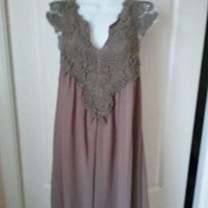 TAUPE COLOR SUNDRESS BRAND NEW